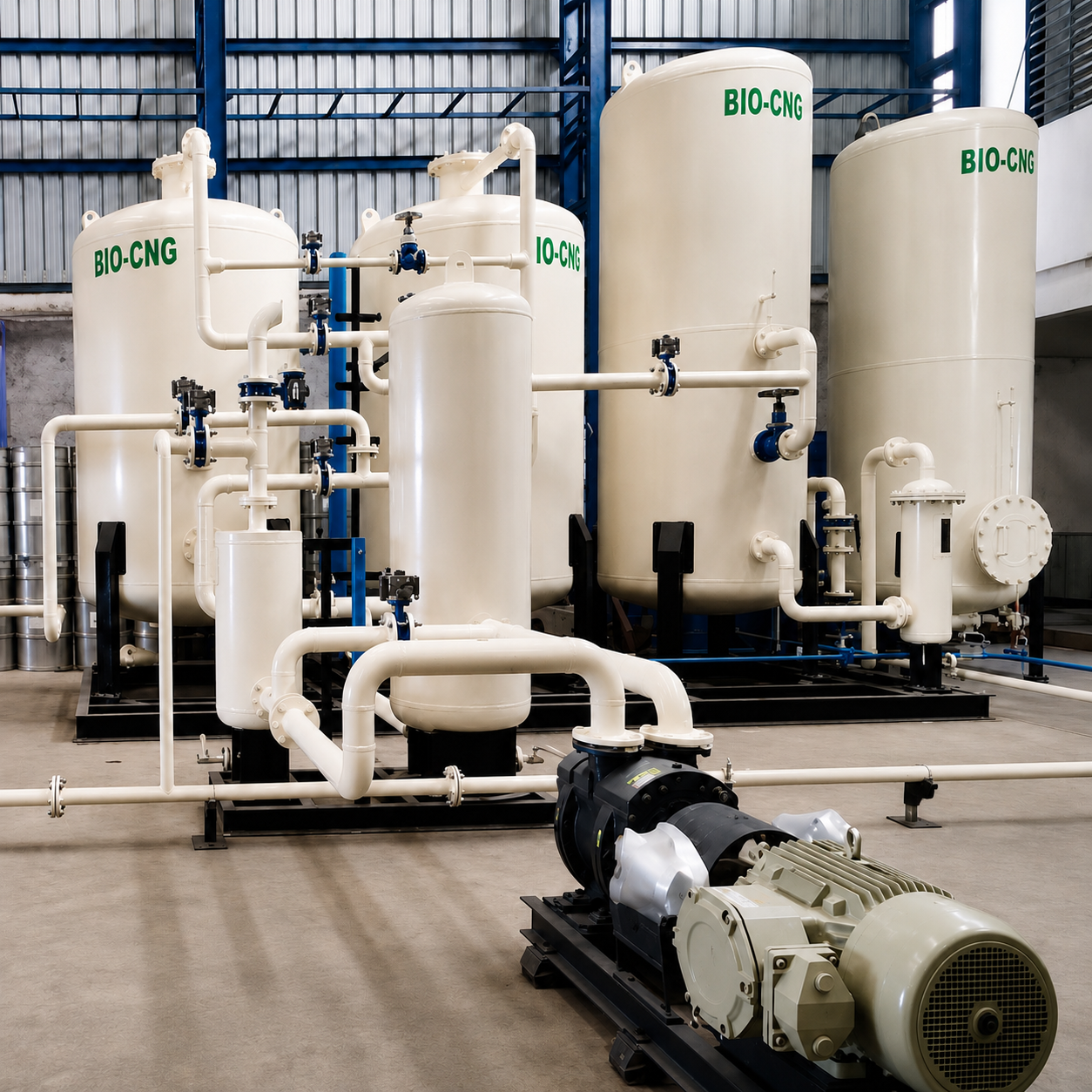 KBR BioResources Biogas Upgrading — Biomethane Purification System India