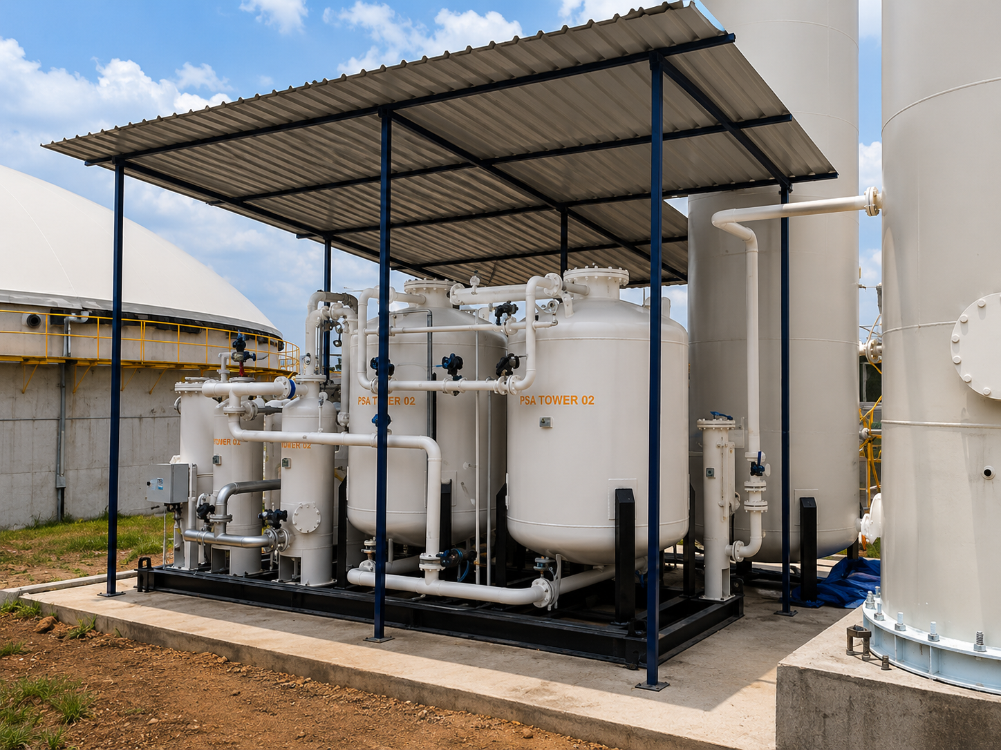 KBR BioResources PSA Gas Upgrading — Biomethane Purification System